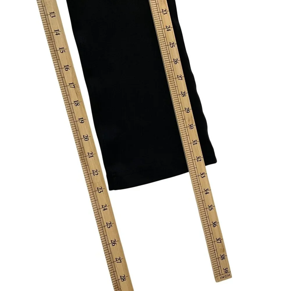 Lululemon Groove Super High Rise Crop Pants 23" Black Size 4 - Picture 10 of 10